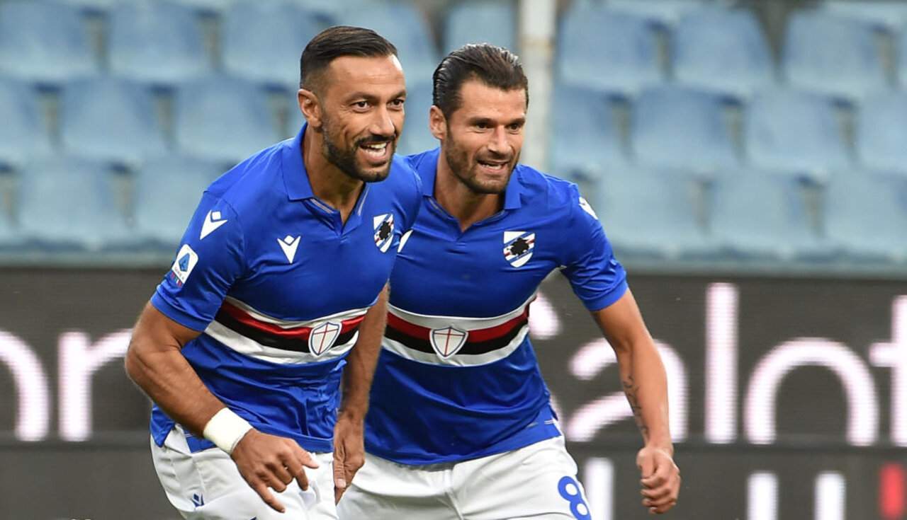 Candreva e Quagliarella Sampdoria