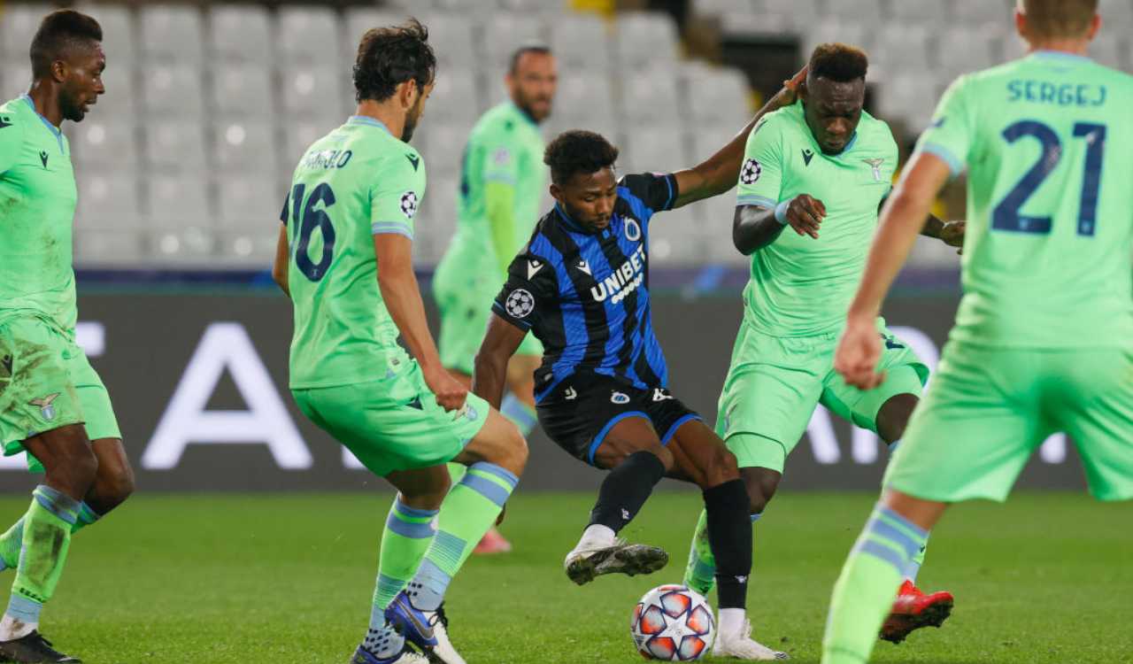 Club Brugge-Lazio 1-1: risultato, tabellino, sintesi, gol e highlights