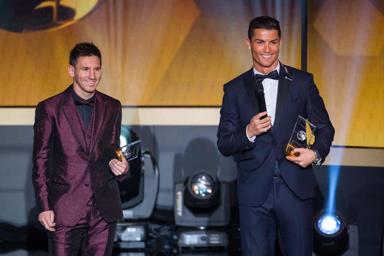 cristiano ronaldo messi social