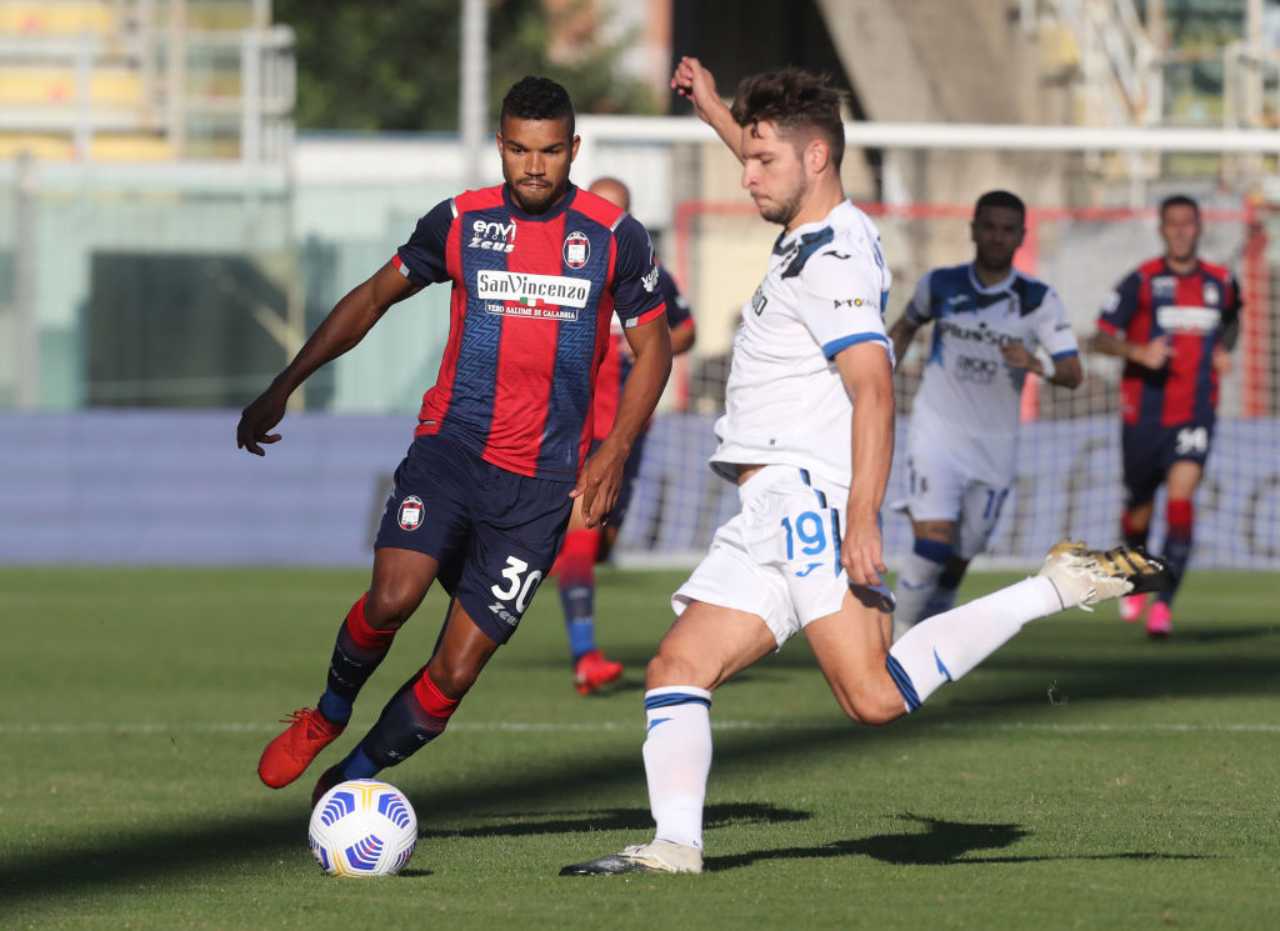 crotone atalanta risultato tabellino