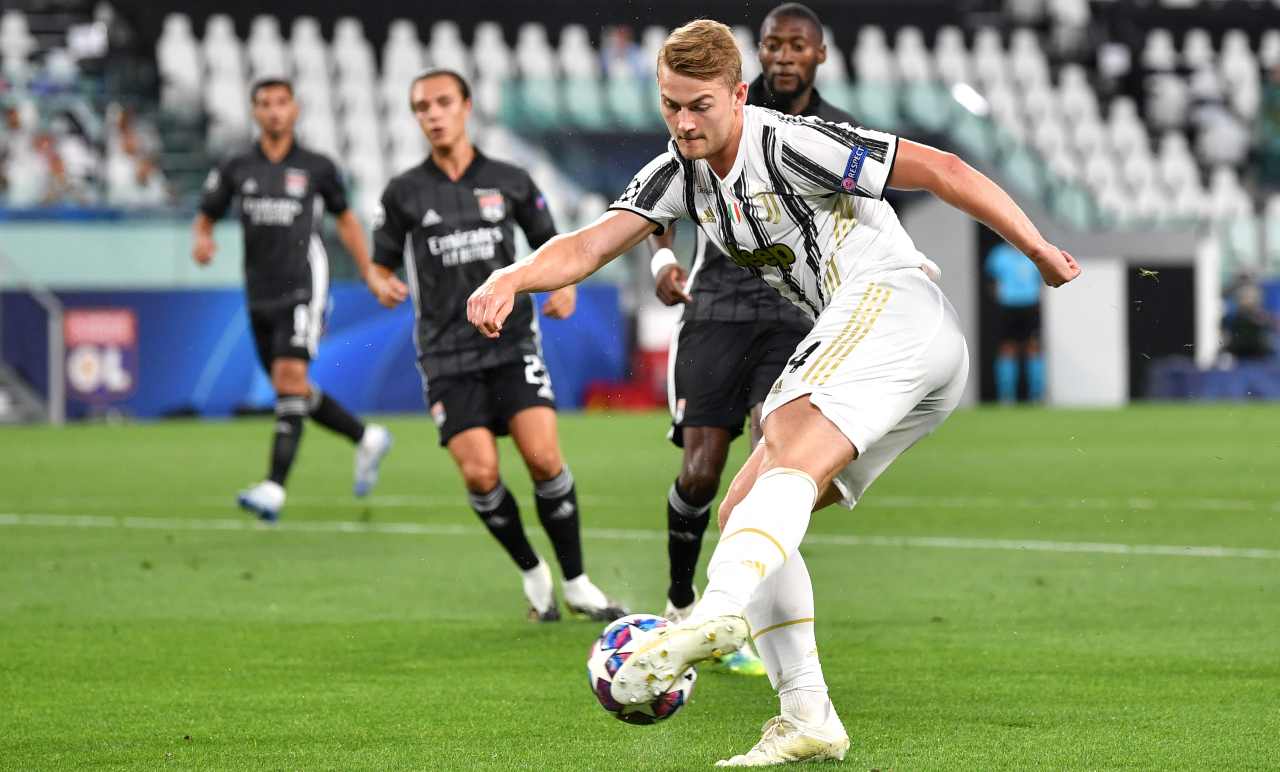 Juventus De Ligt capitano