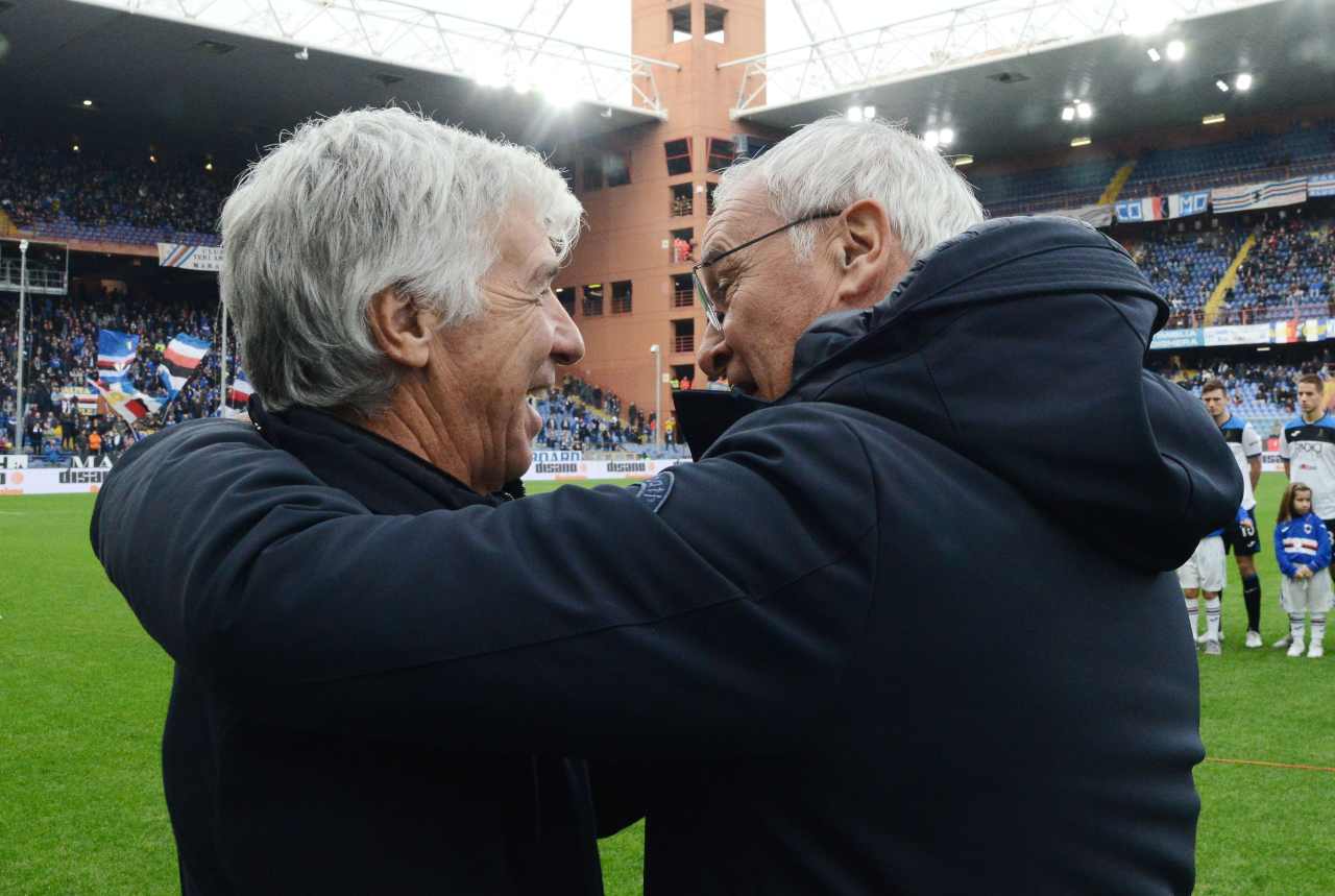 atalanta-sampdoria formazioni ufficiali