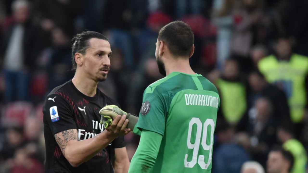 Donnarumma Milan Ibra