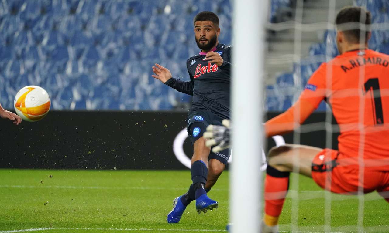 napoli infortunio insigne