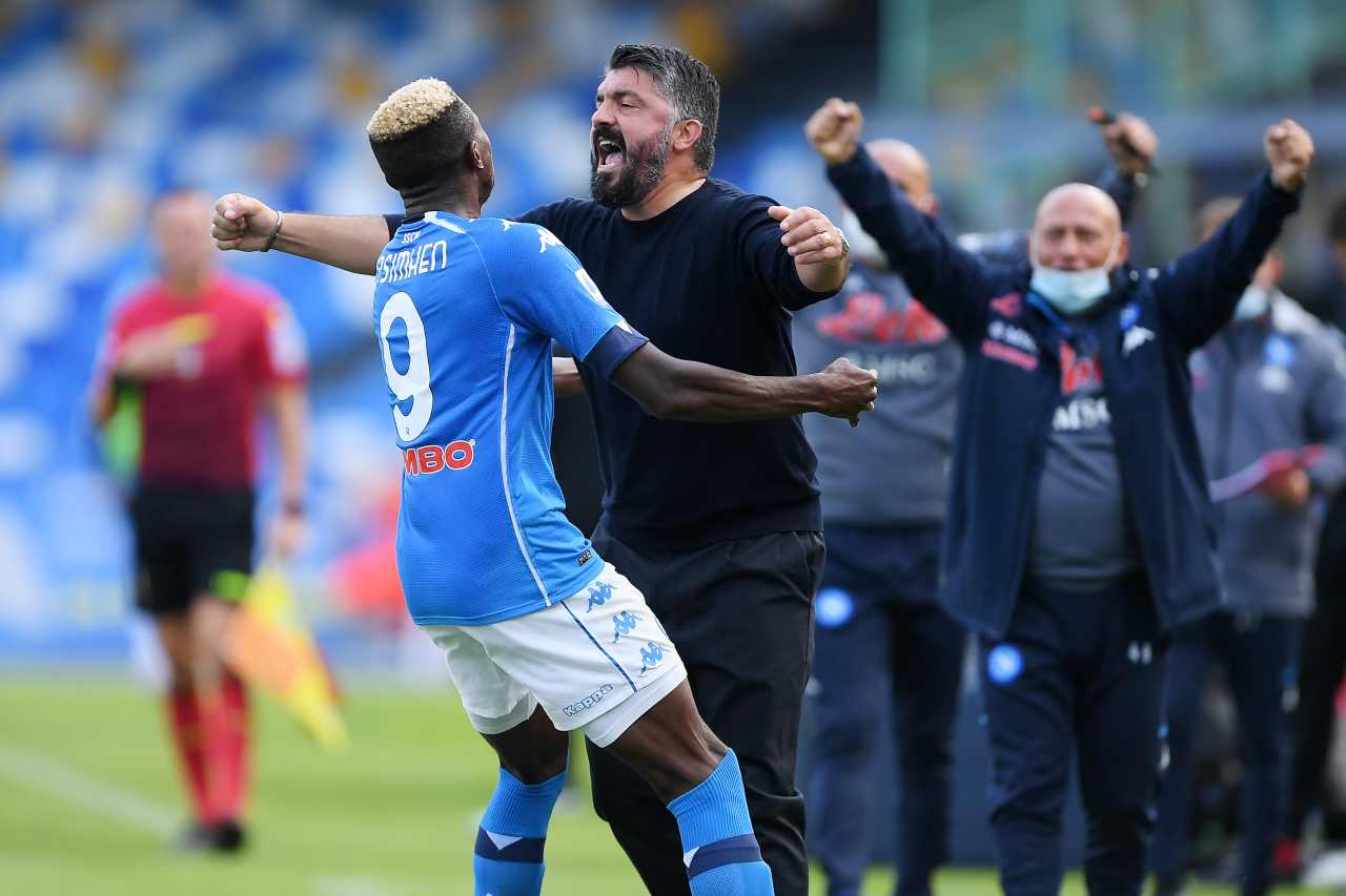 napoli osimhen gattuso