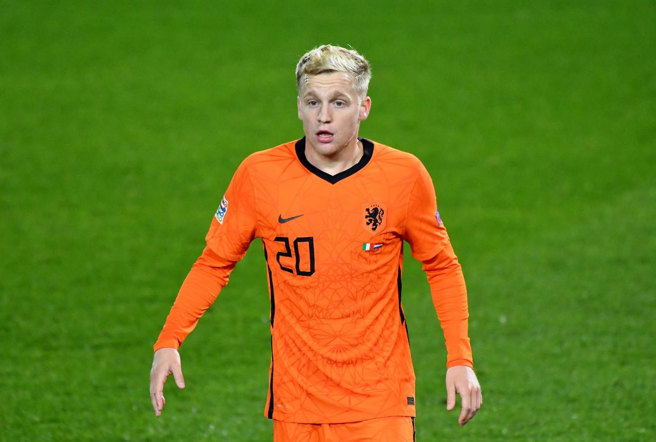 calciomercato juventus van de beek