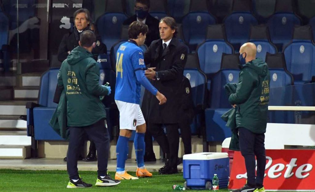 Juventus, infortunio Chiesa condizioni e tempi recupero, guai per Pirlo