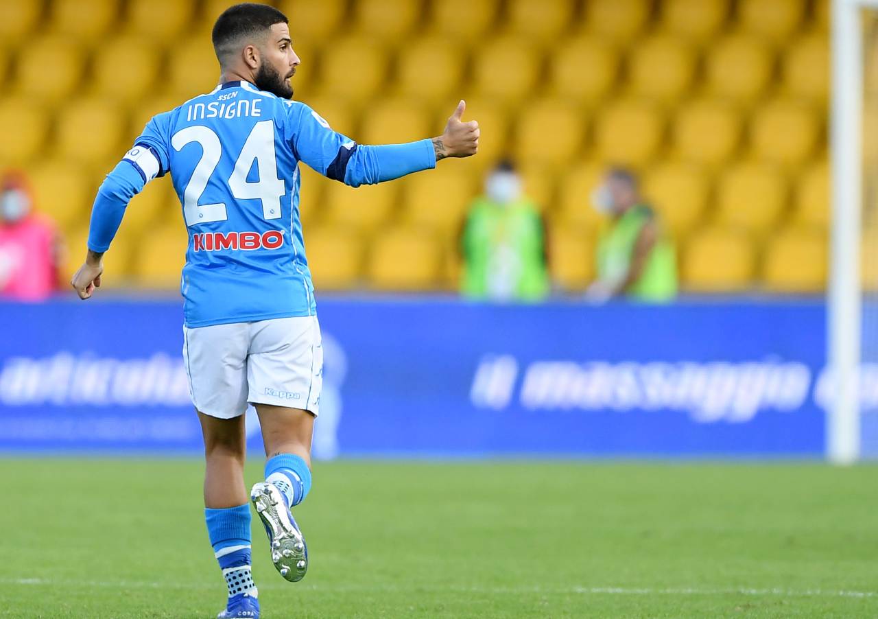 napoli infortunio insigne