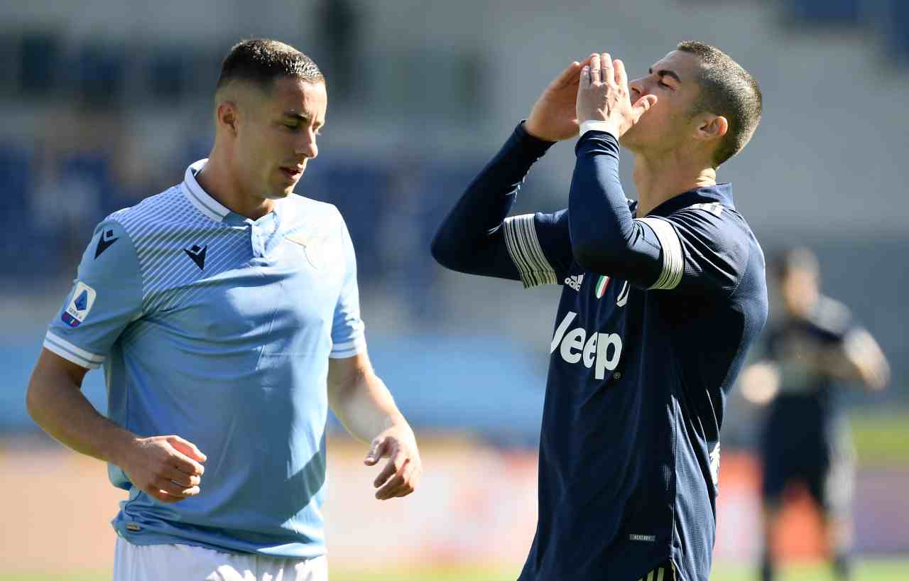 Lazio-Juventus cristiano ronaldo infortunio