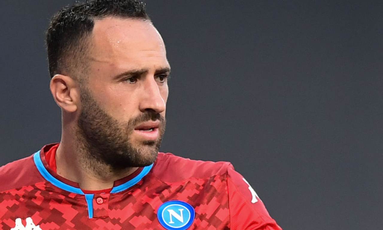 Napoli infortunio Ospina