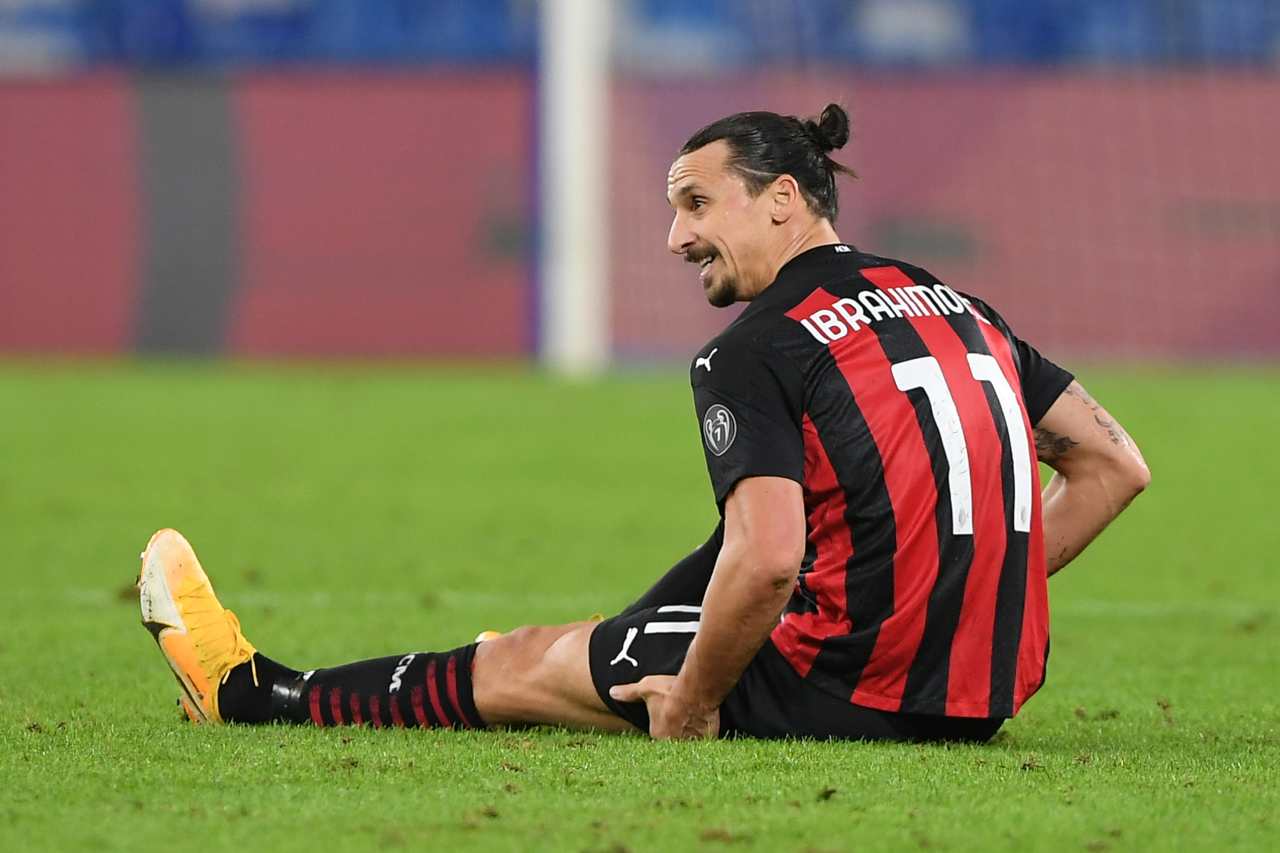 infortunio Ibrahimovic