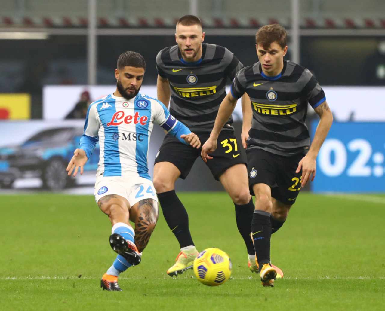 insigne barella napoli inter