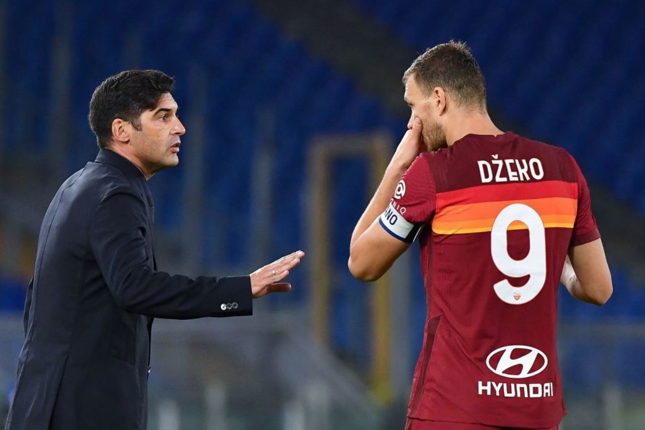 Fonseca Dzeko Roma