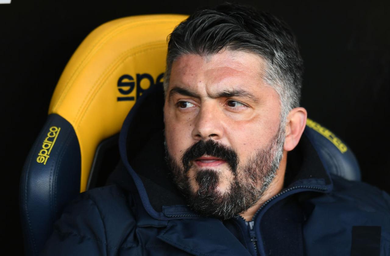 napoli Gattuso esonero