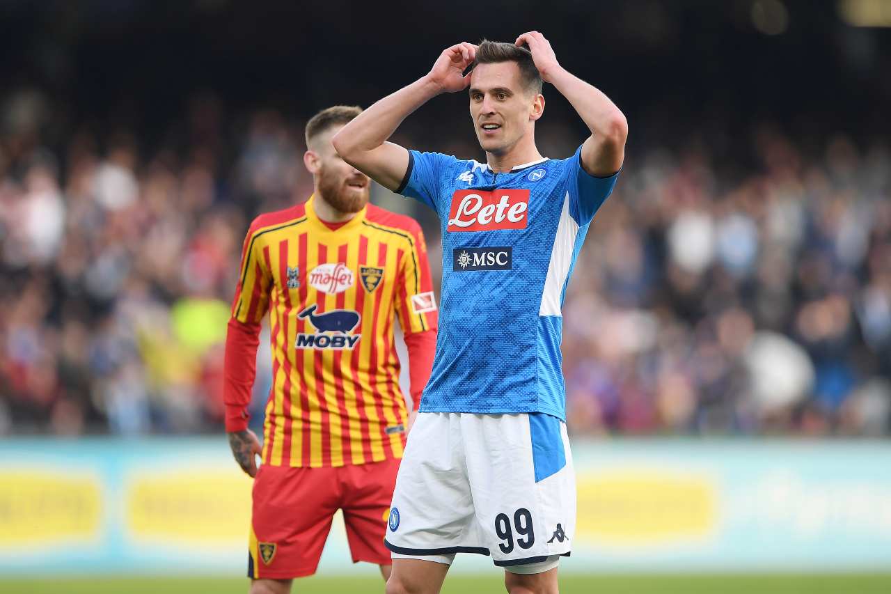 Calciomercato Milik Napoli