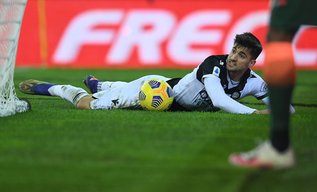 Udinese infortunio Pussetto