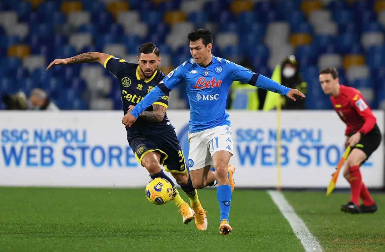 diffidati napoli coppa italia