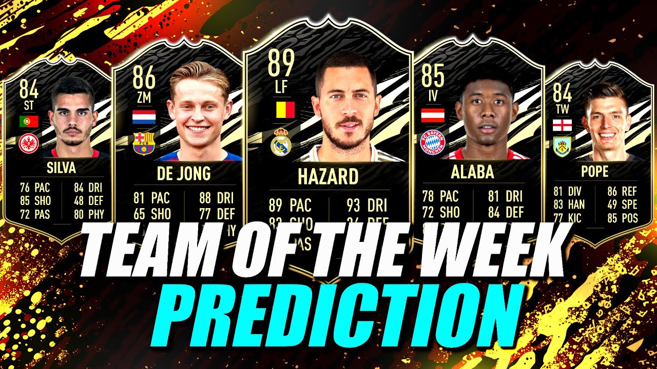 FIFA TOTW 18 prediction