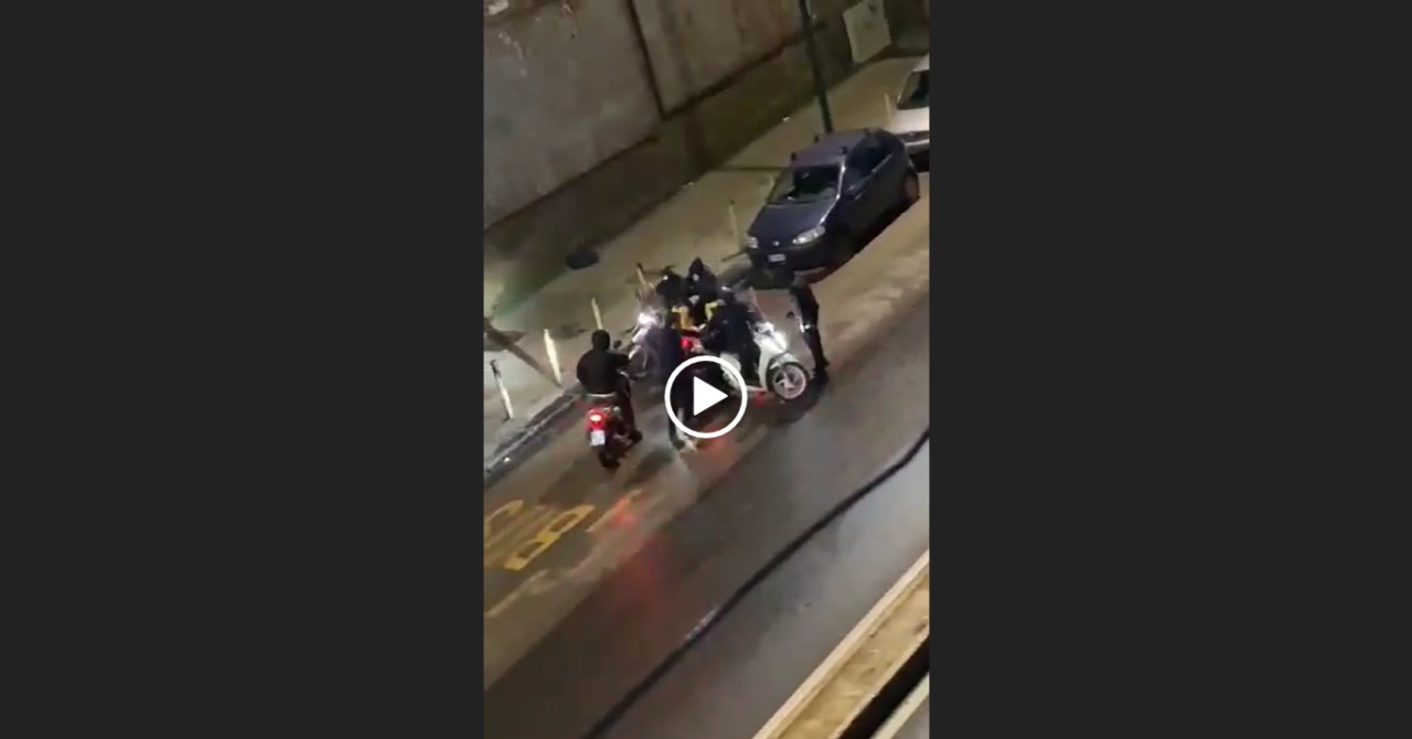 scooter napoli video