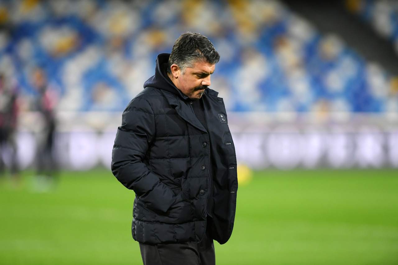 Gattuso esonerato