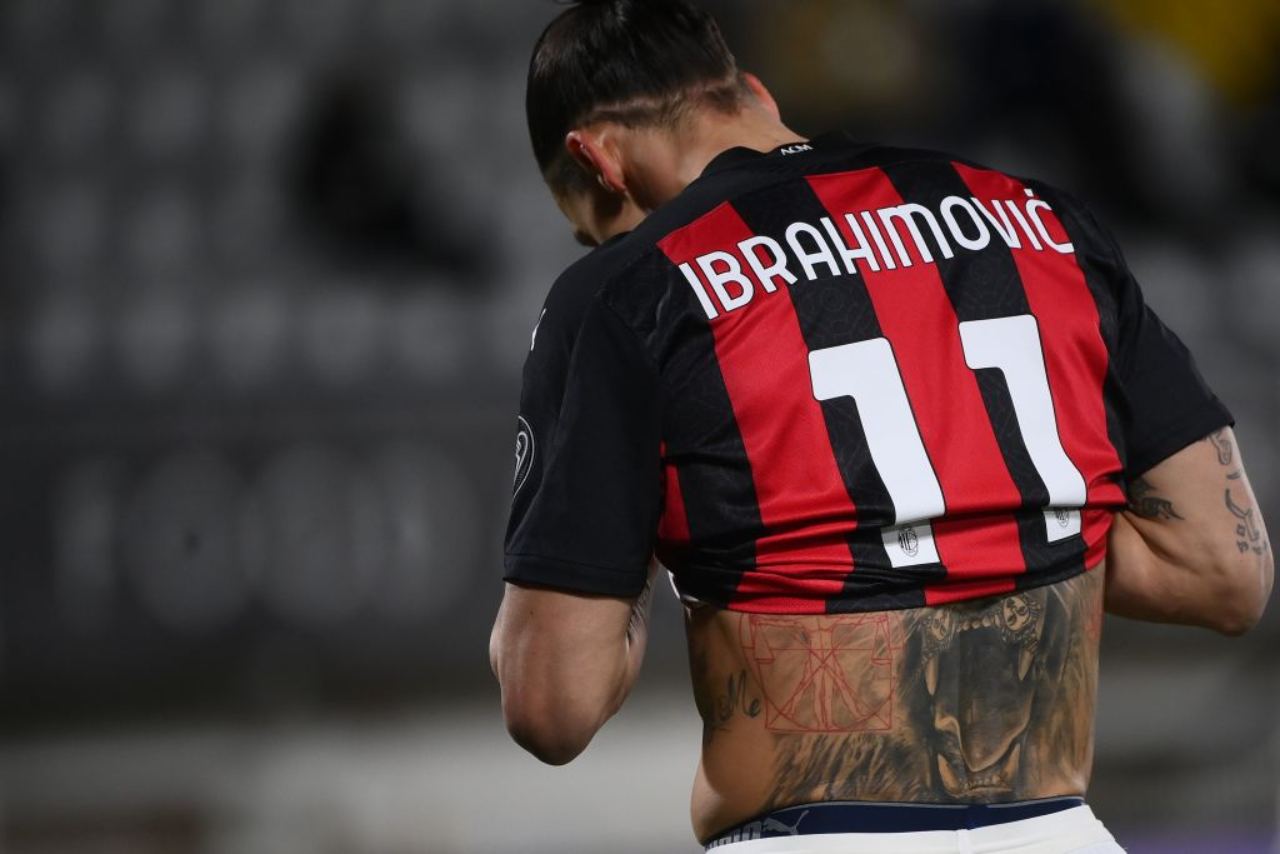 Milan infortunio ibrahimovic ritiro