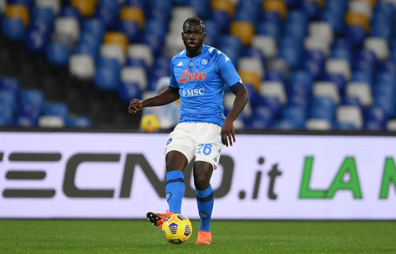 Napoli infortunio Koulibaly