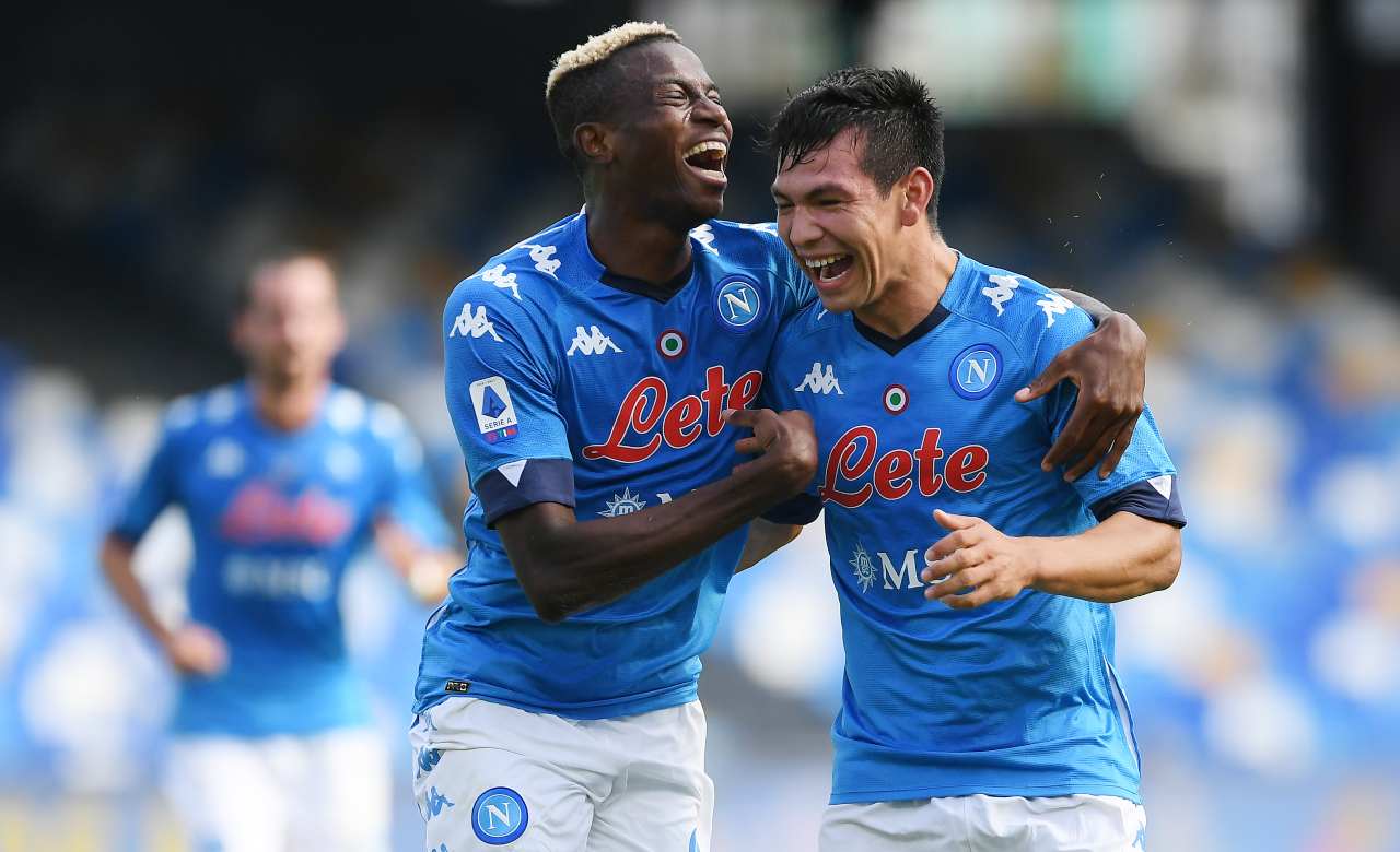 Napoli Osimhen Lozano