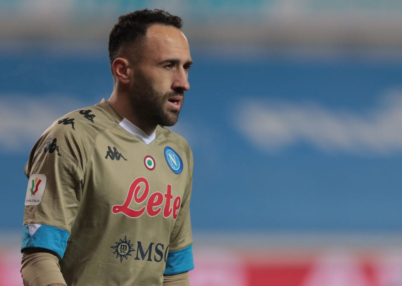 Napoli infortunio Ospina