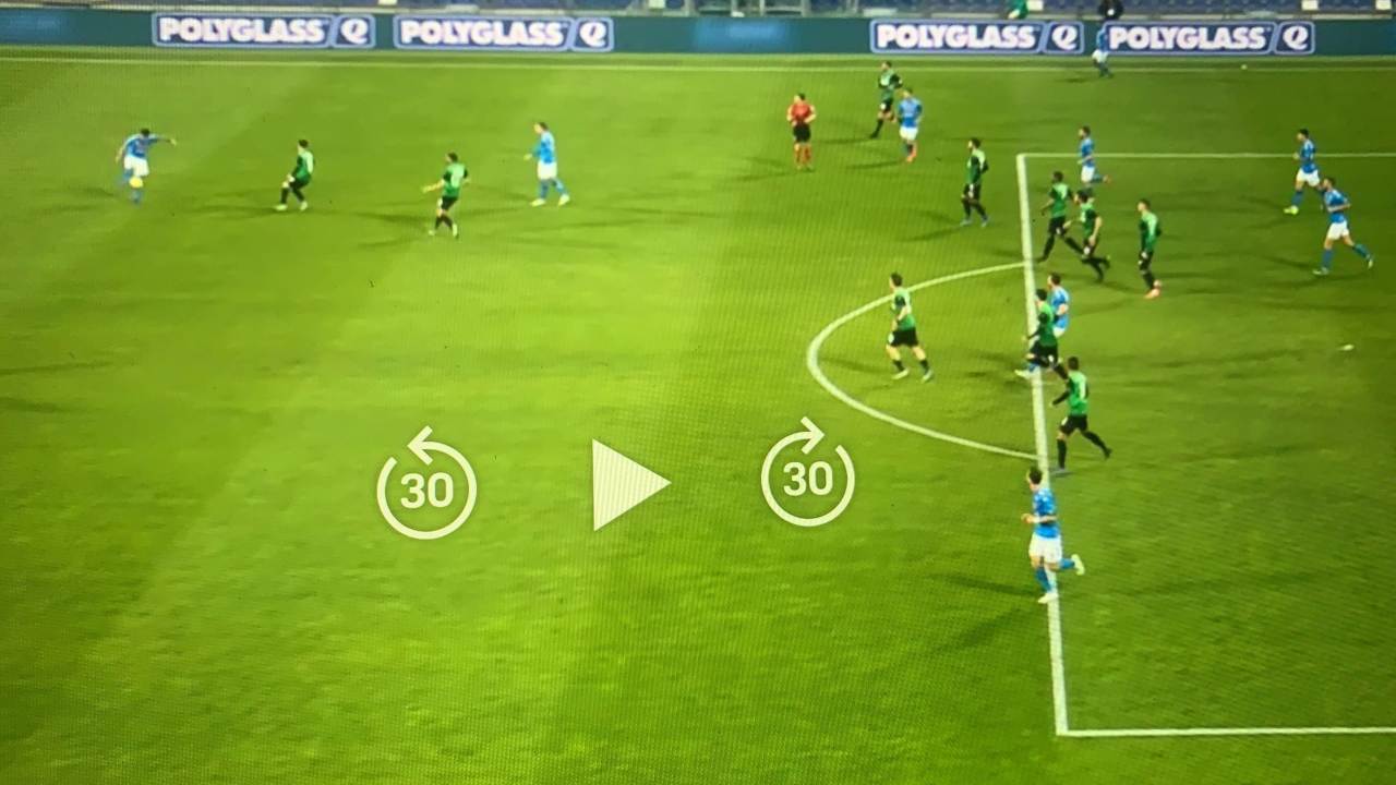 gol annullato Insigne