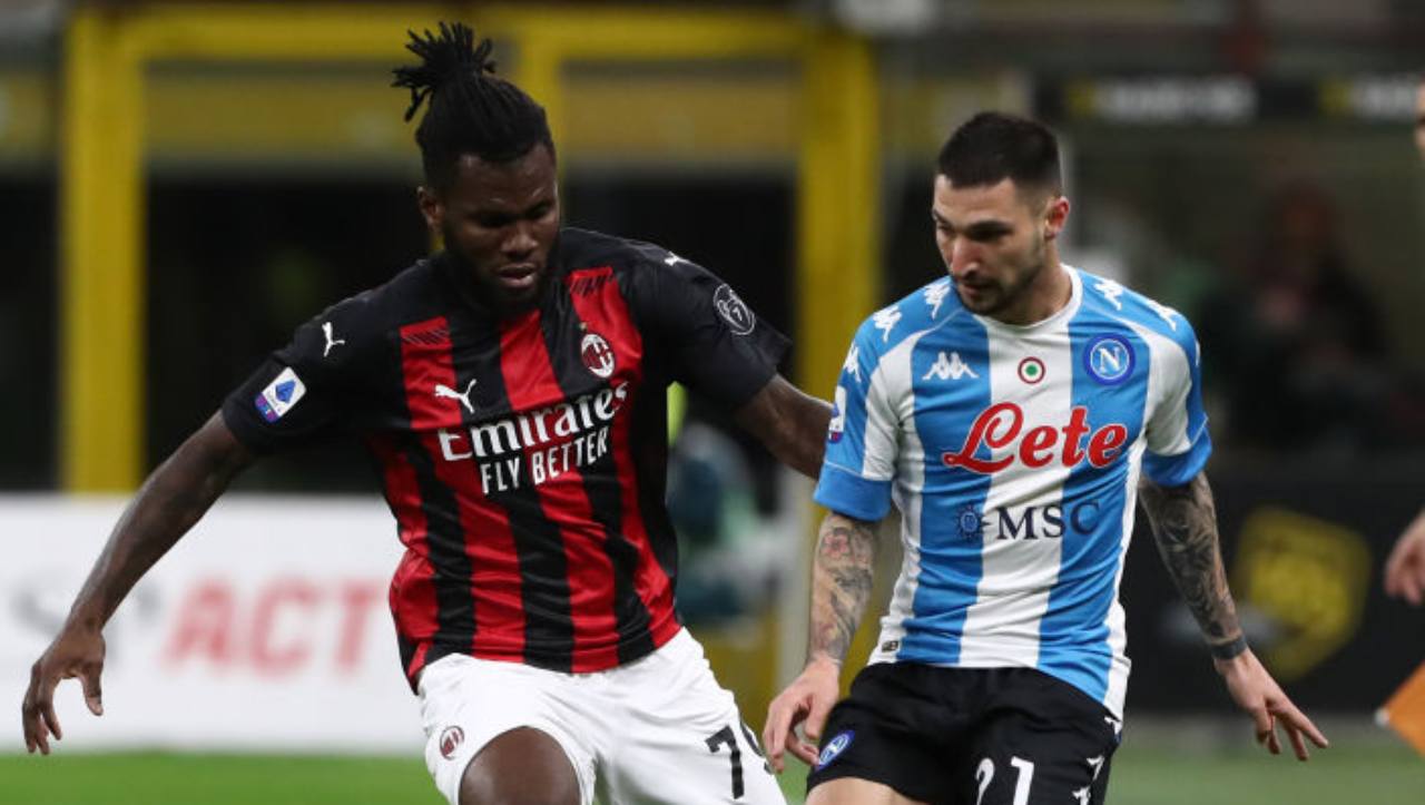 Kessie Politano Milan Napoli