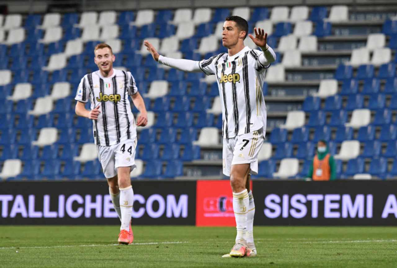 Kulusevski Ronaldo Juventus 