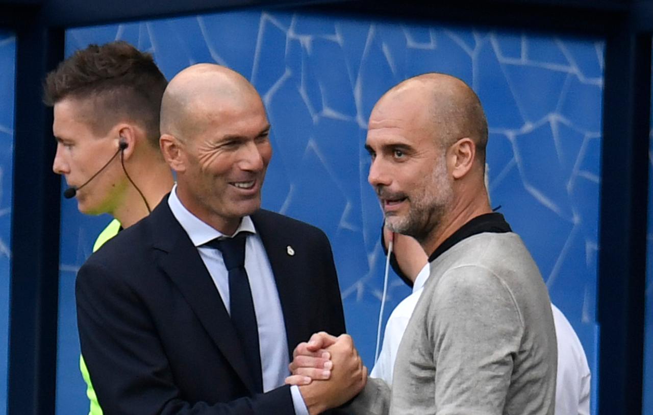 Zidane e Guardiola