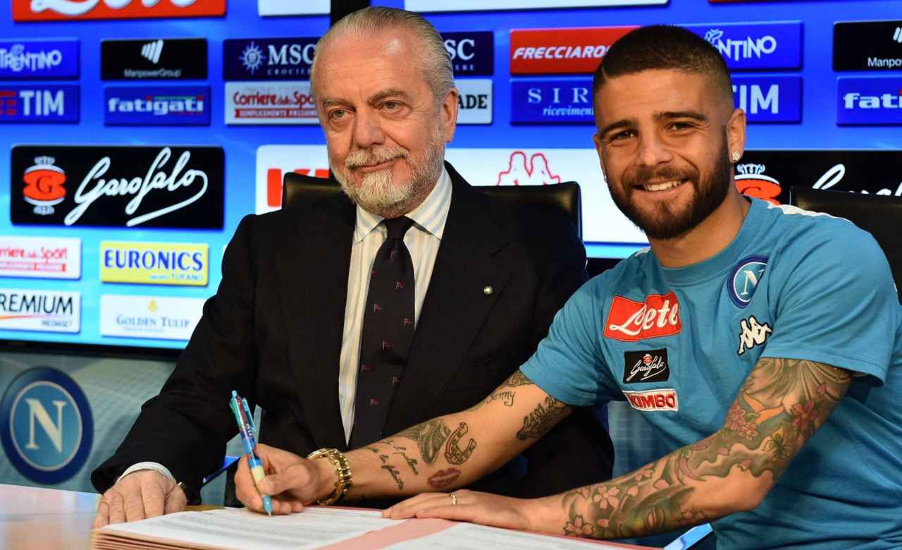 Calciomercato Napoli rinnovo Insigne