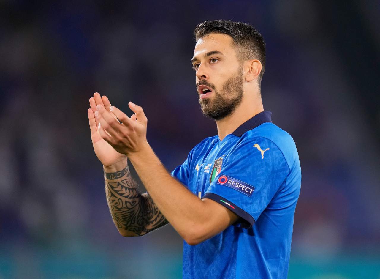 spinazzola tempi recupero