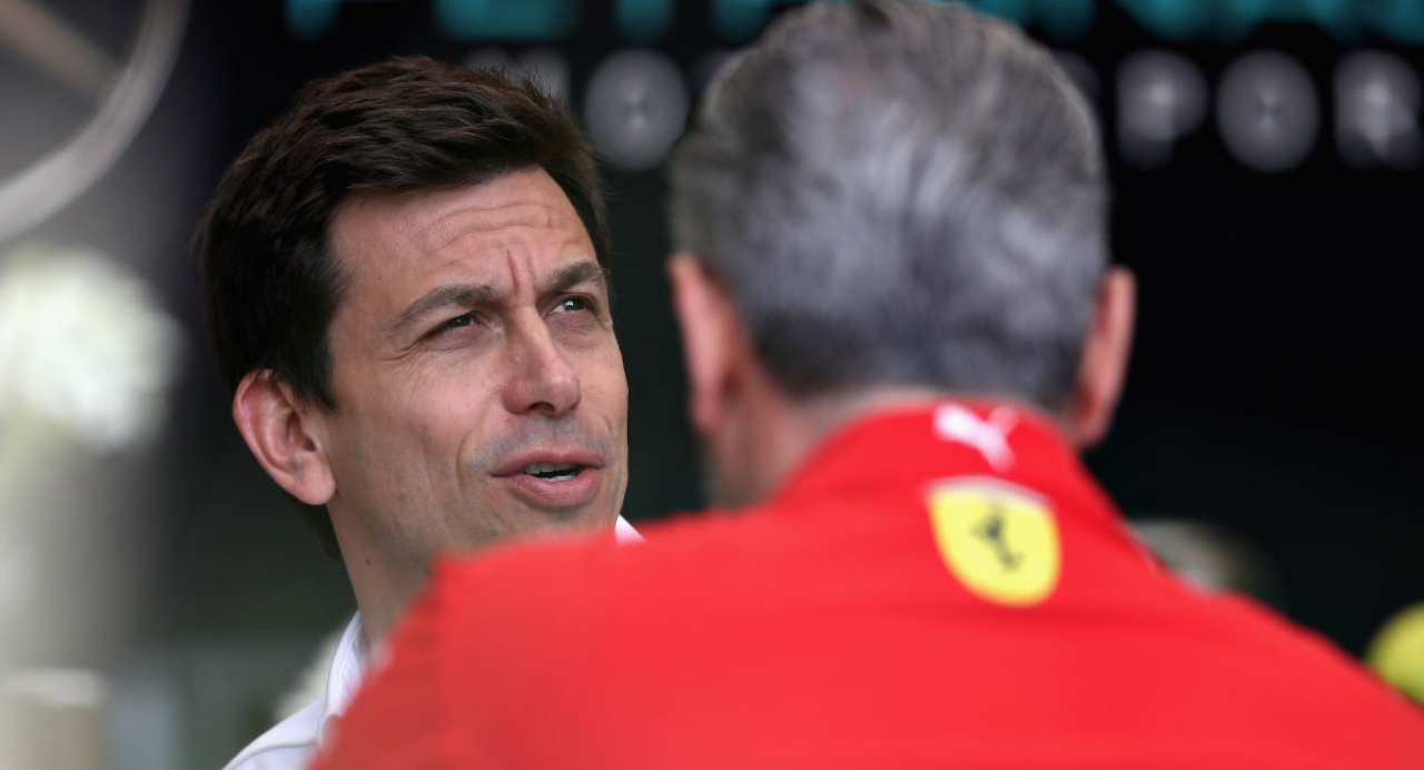 Toto wolff e maurizio arrivabene