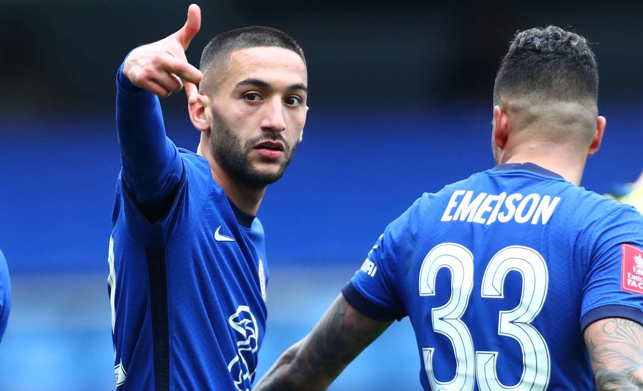 Napoli Ziyech Emerson