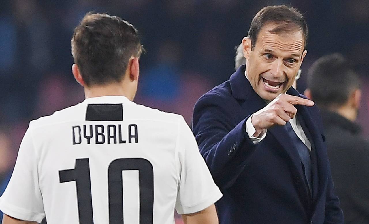 Dybala Allegri Juventus