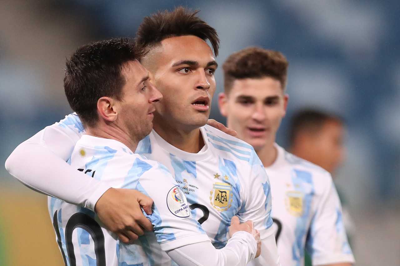 Messi Lautaro Martinez Quarta