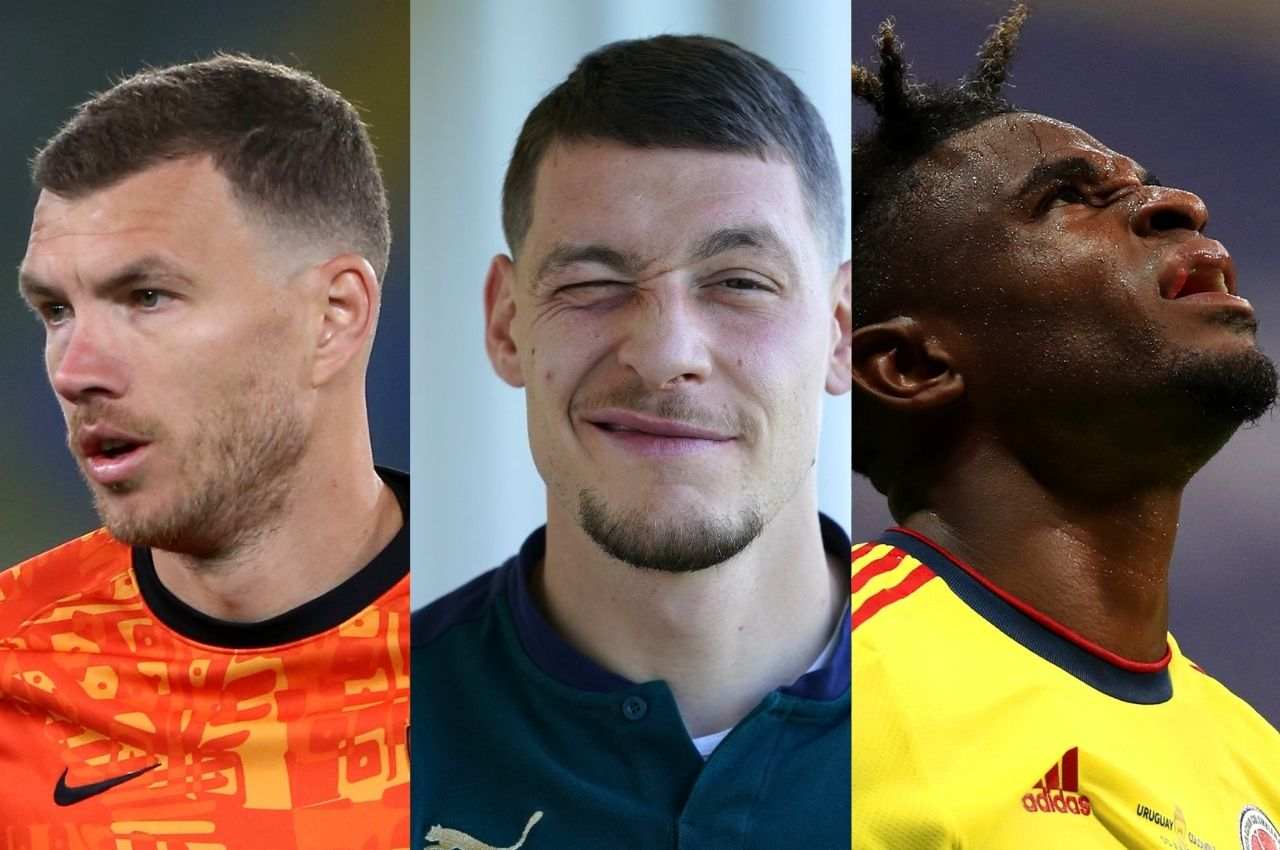 Dzeko Belotti e Zapata