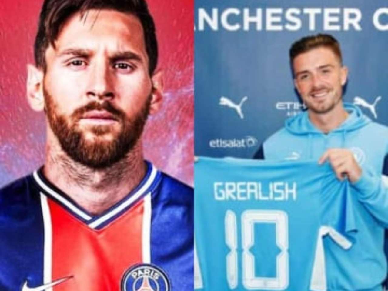 messi psg grealish city