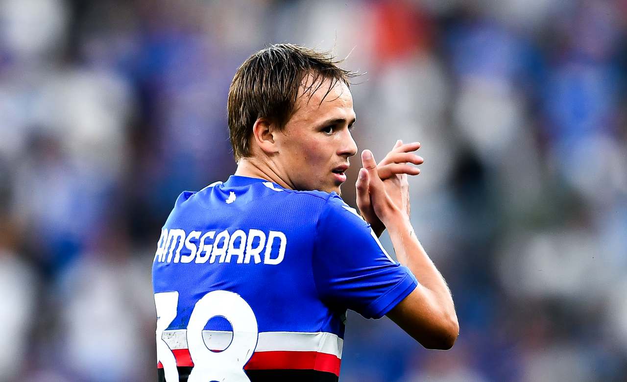 Calciomercato Sampdoria Damsgaard