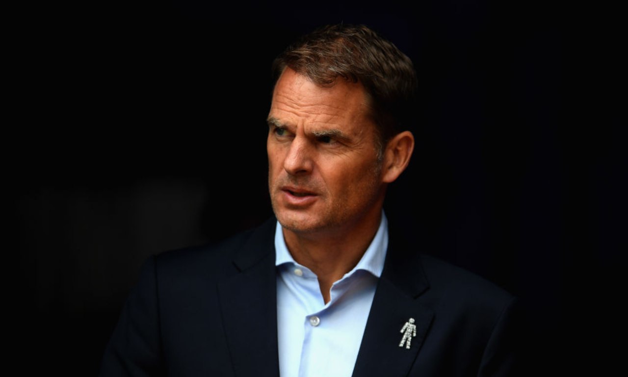 Frank De Boer ritiro