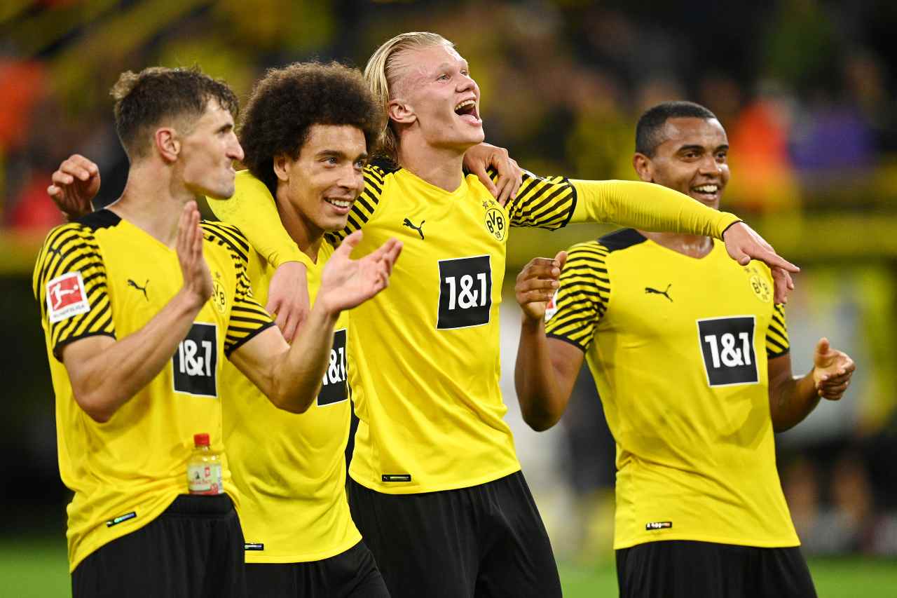 Meunier Witsel Haaland Akanji