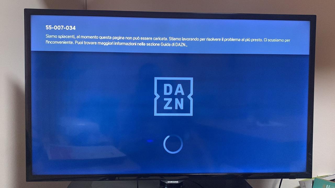 problemi dazn