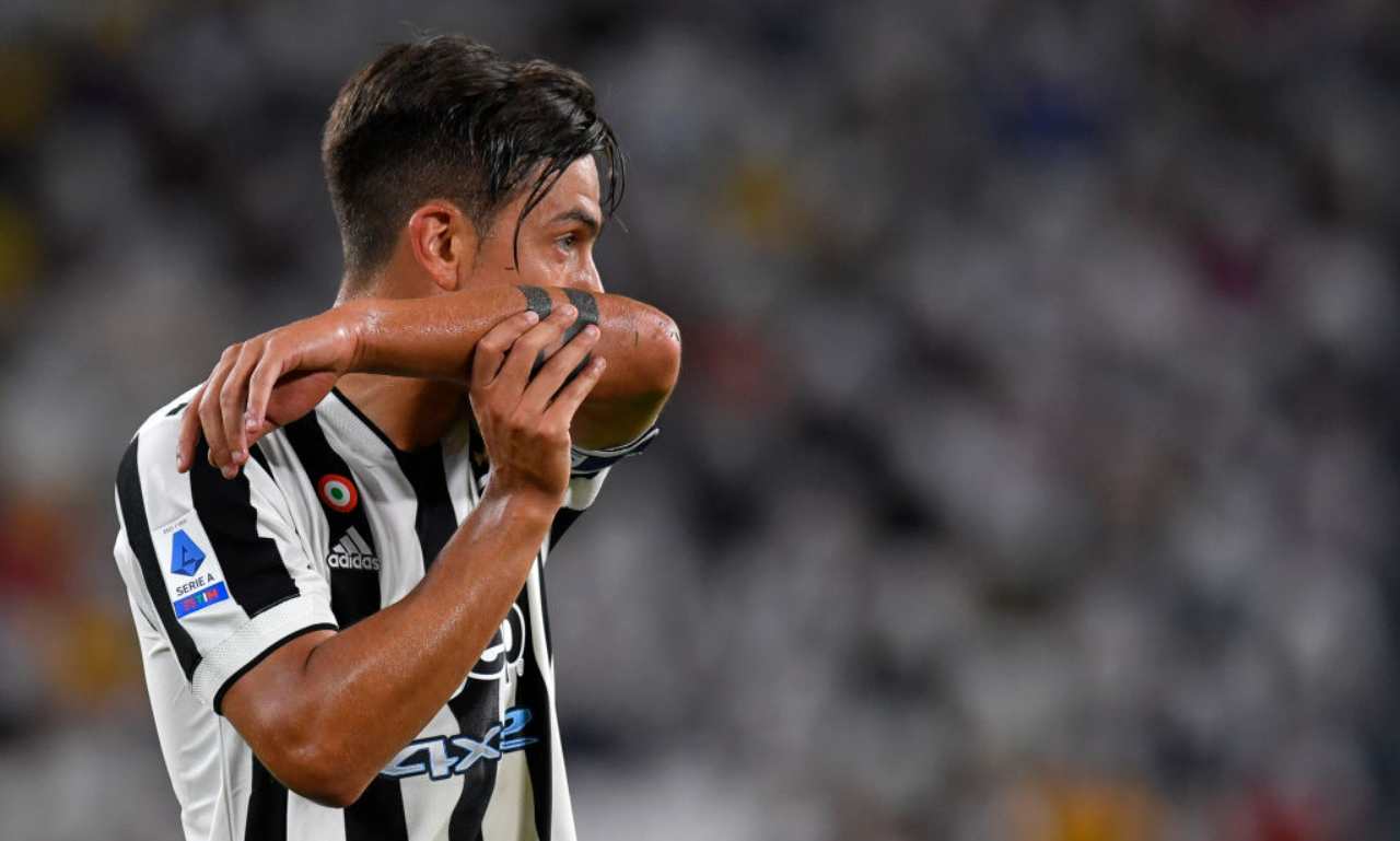 Juventus in ritiro Dybala