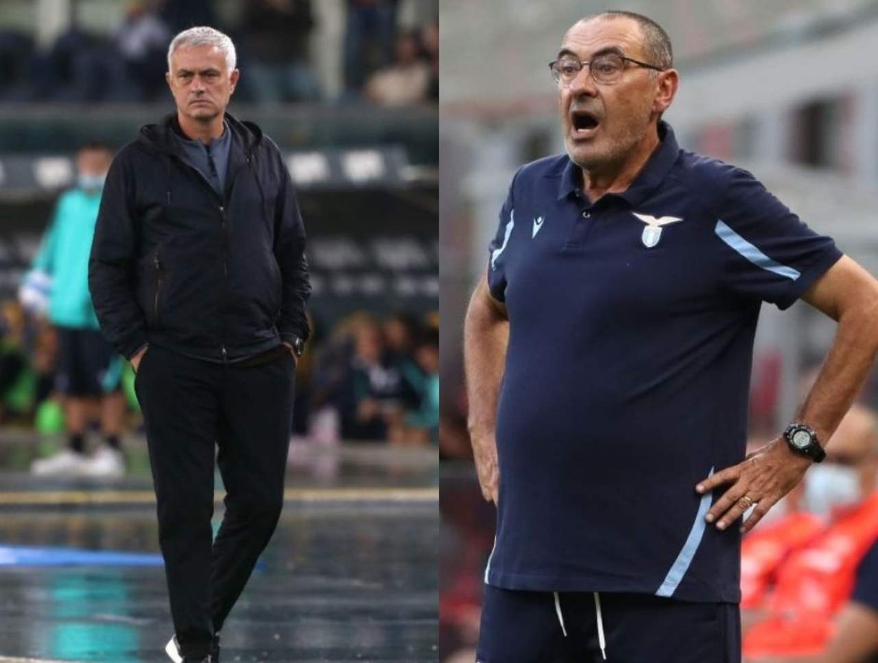 roma mourinho lazio sarri