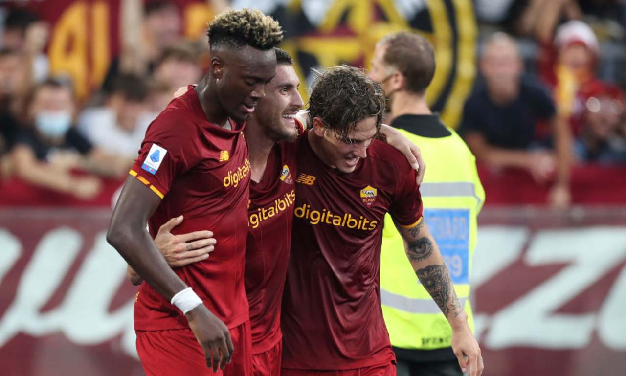 Zaniolo Abraham Roma Milan