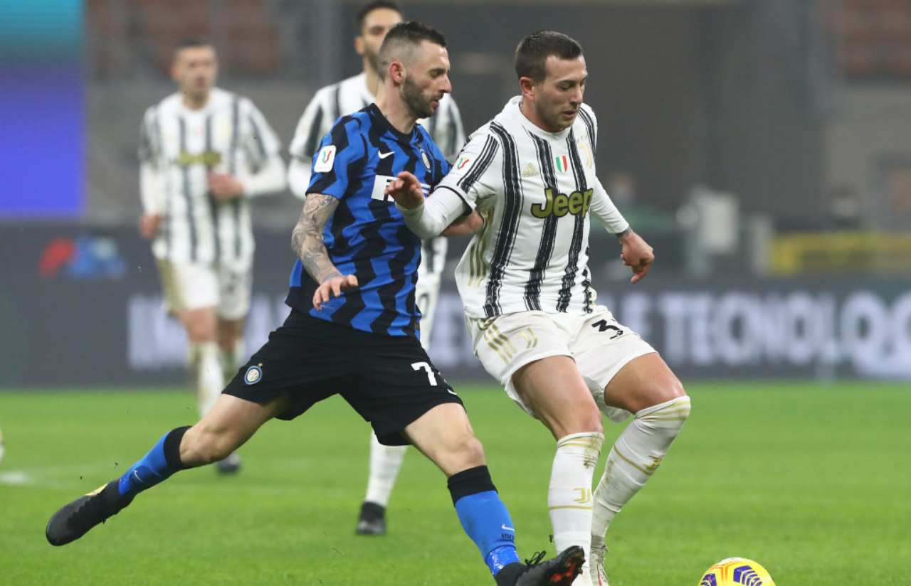 calciomercato brozovic juve bernardeschi inter