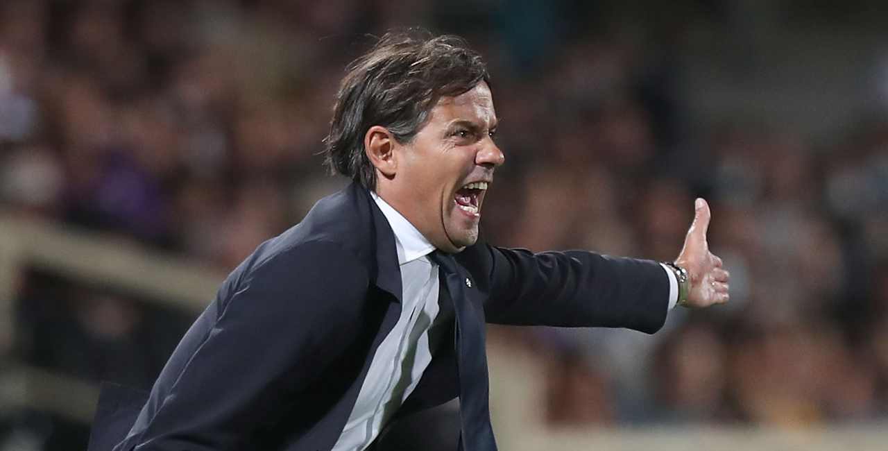 simone inzaghi in panchina