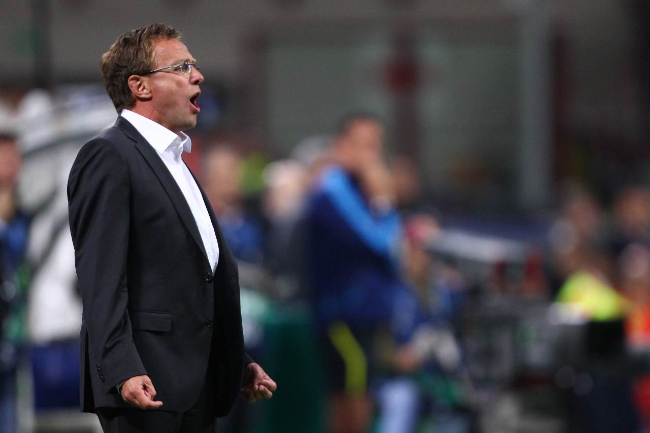 Ralf Rangnick al Manchester United